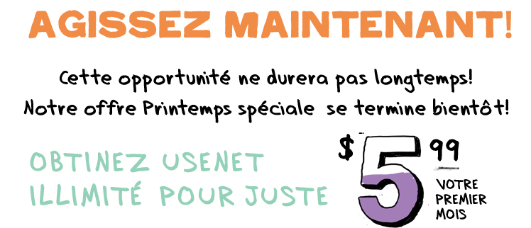 Offre spéciale d'automne Supernews - $5.99% le premier mois !
